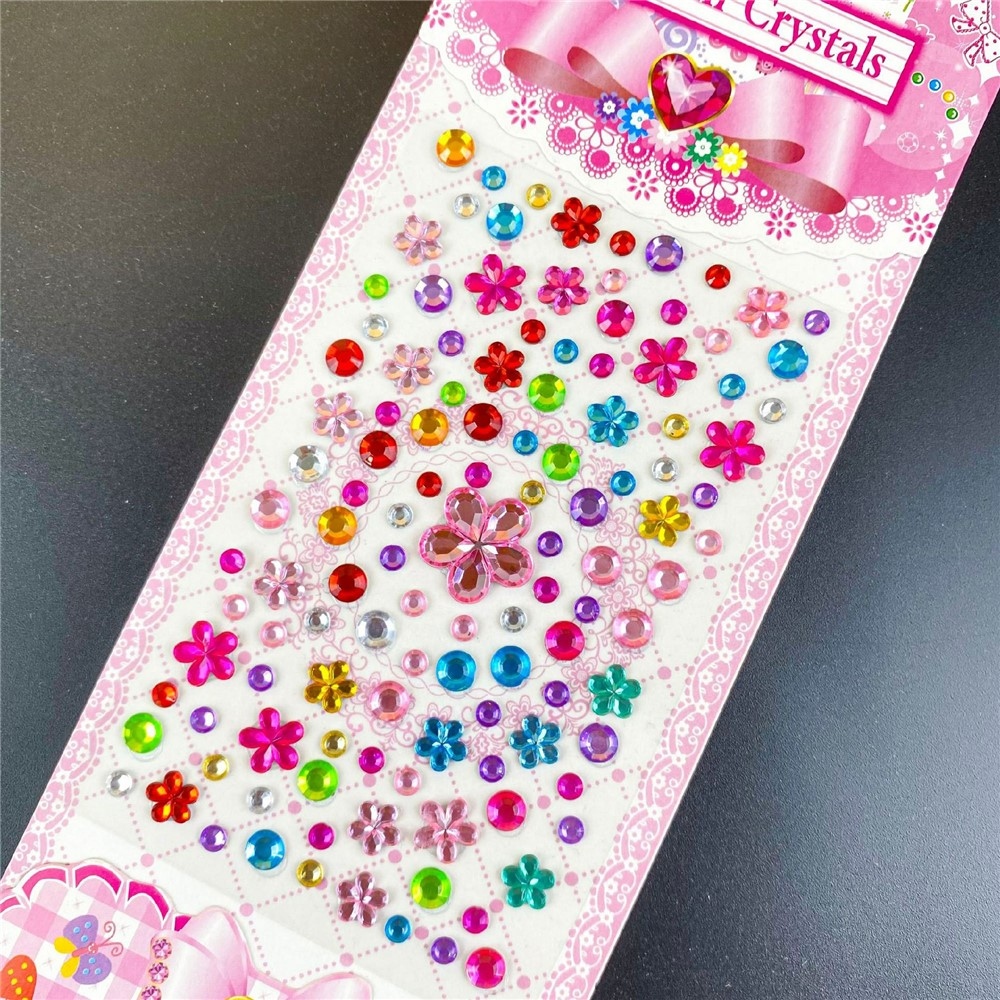 Decals samolepicí dekorativní nálepky s kamínky na telefon - vzor B