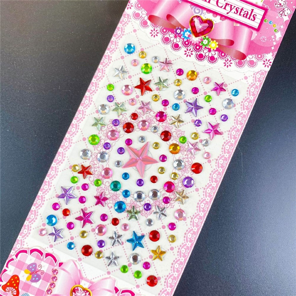 Decals samolepicí dekorativní nálepky s kamínky na telefon - vzor E