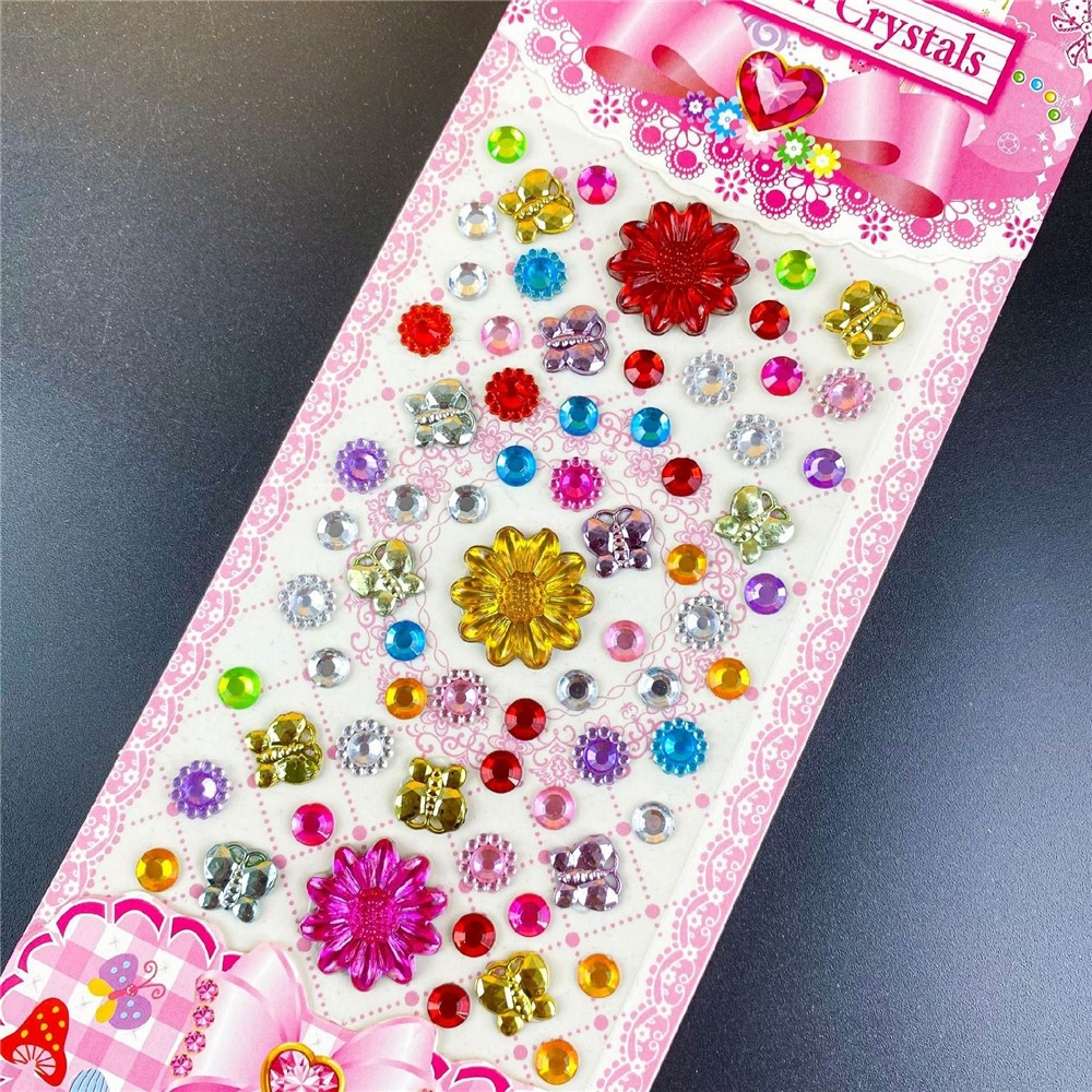 Decals samolepicí dekorativní nálepky s kamínky na telefon - vzor H