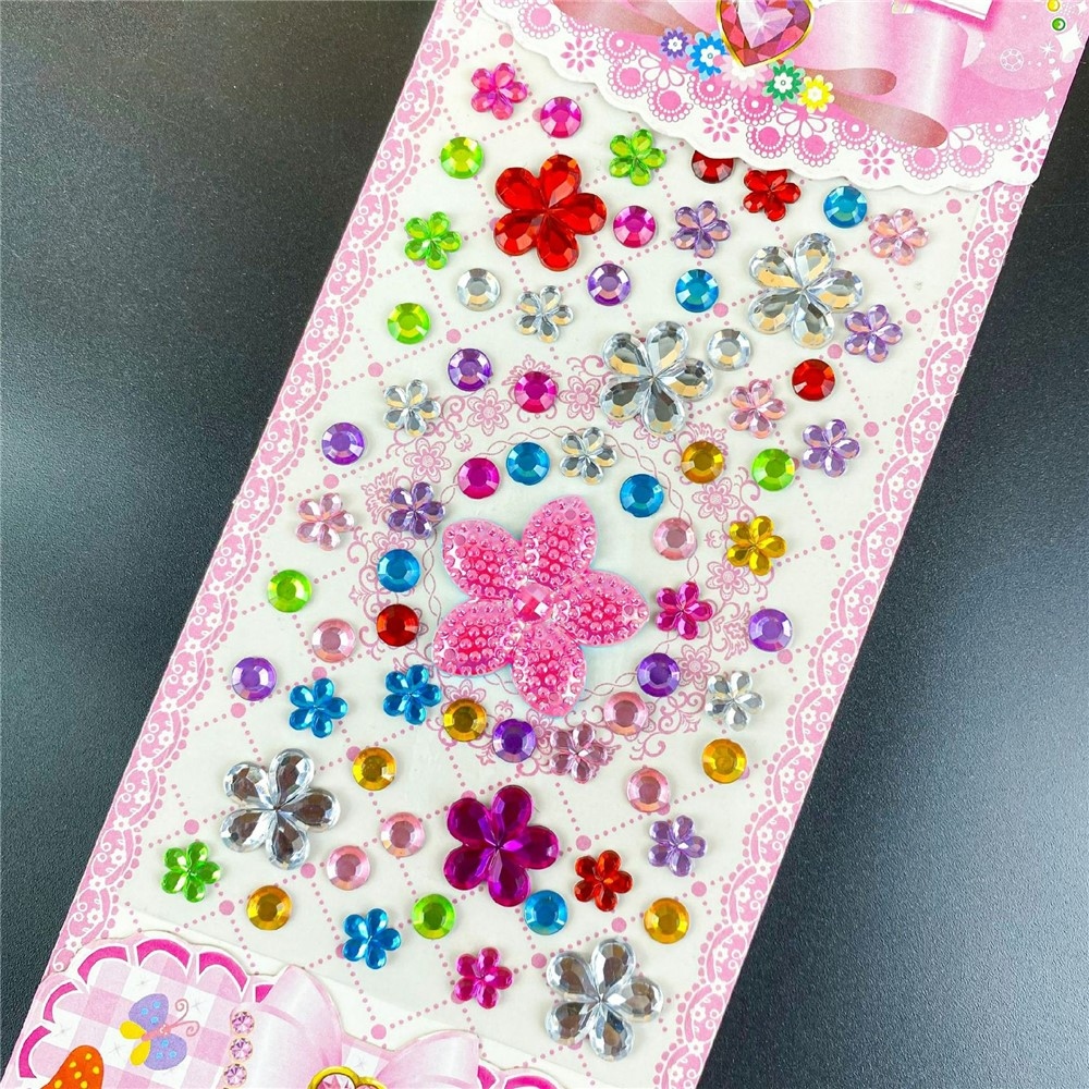 Decals samolepicí dekorativní nálepky s kamínky na telefon - vzor I