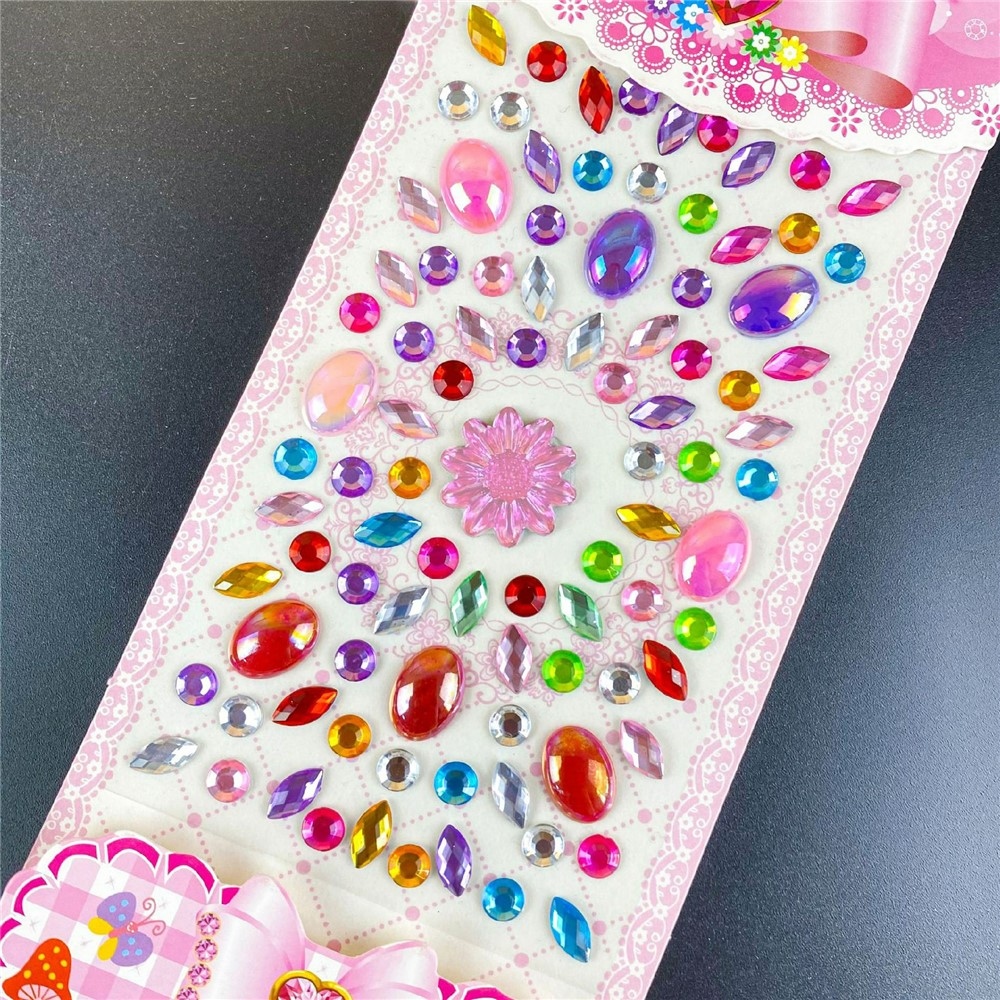 Decals samolepicí dekorativní nálepky s kamínky na telefon - vzor J
