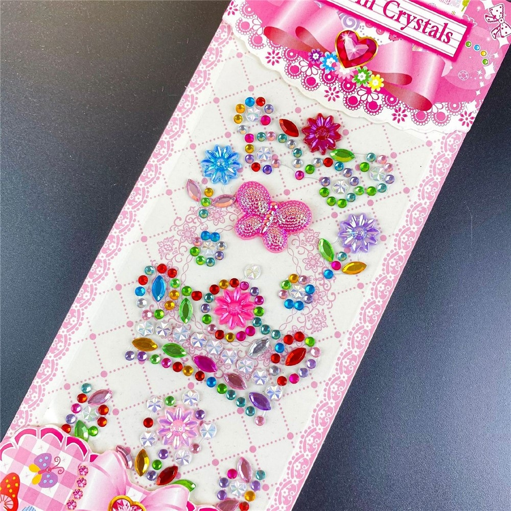 Decals samolepicí dekorativní nálepky s kamínky na telefon - vzor K
