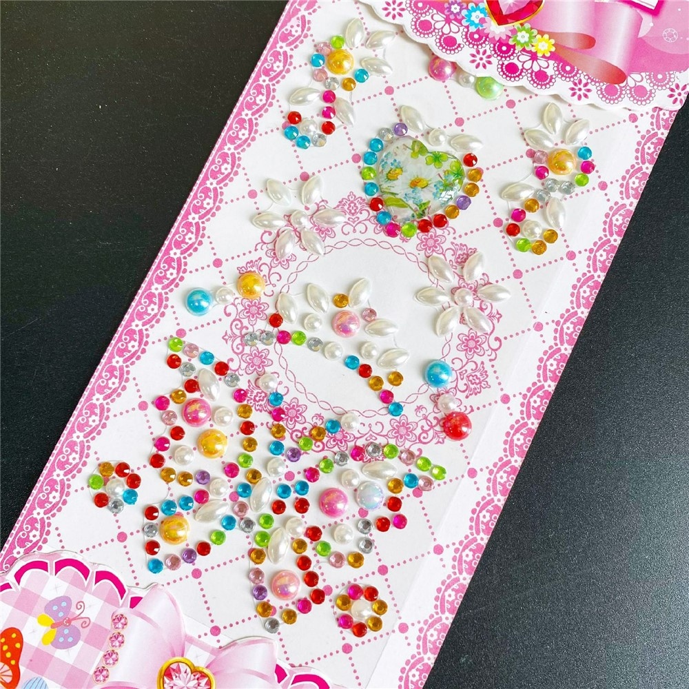 Decals samolepicí dekorativní nálepky s kamínky na telefon - vzor M