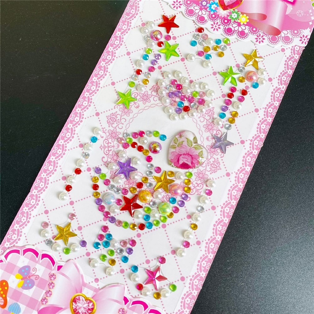 Decals samolepicí dekorativní nálepky s kamínky na telefon - vzor N