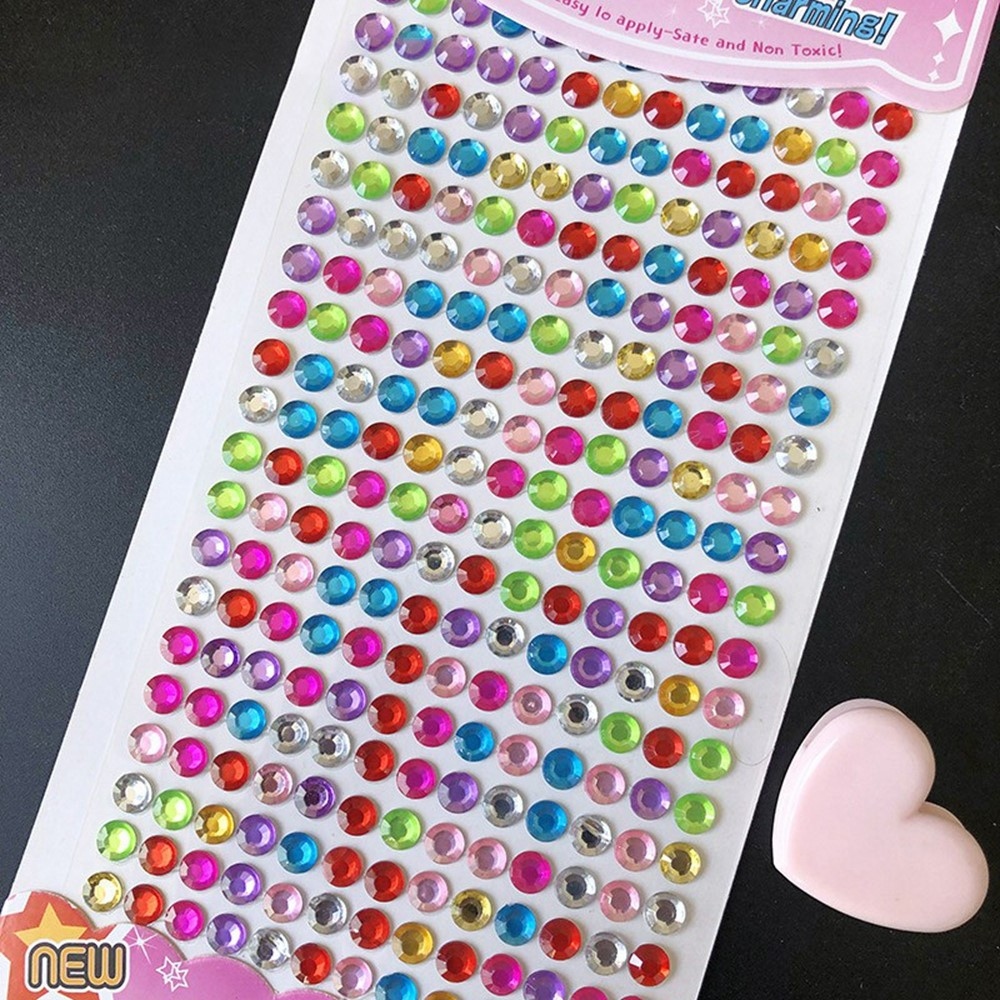 Decals samolepicí dekorativní nálepky s kamínky na telefon - vzor S