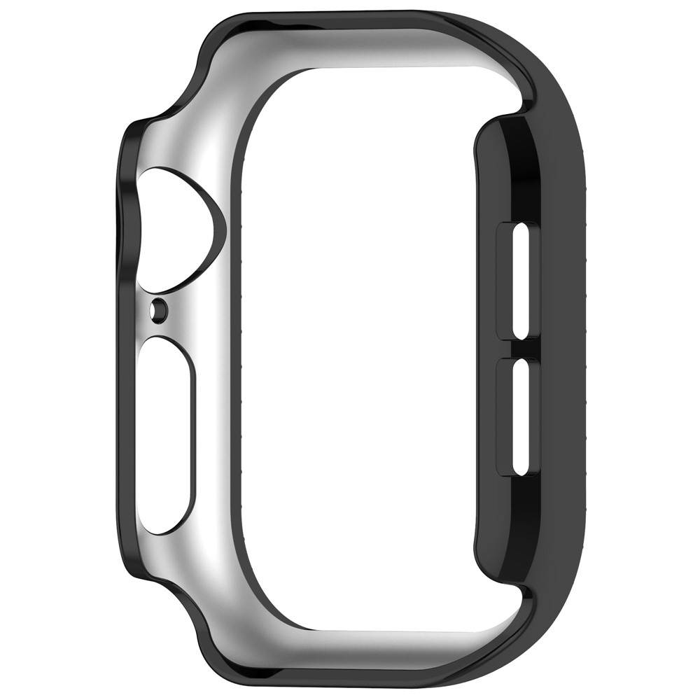 Decory plastové nasazovací pouzdro s kamínky na Apple Watch 11/10 42mm - černé