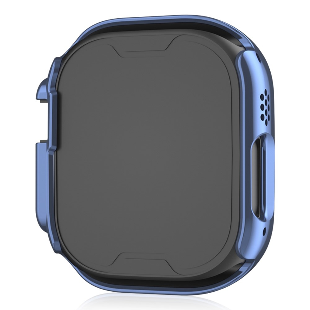 Decory plastové nasazovací pouzdro s kamínky na Apple Watch Ultra 4/3/2/1 49mm - modré