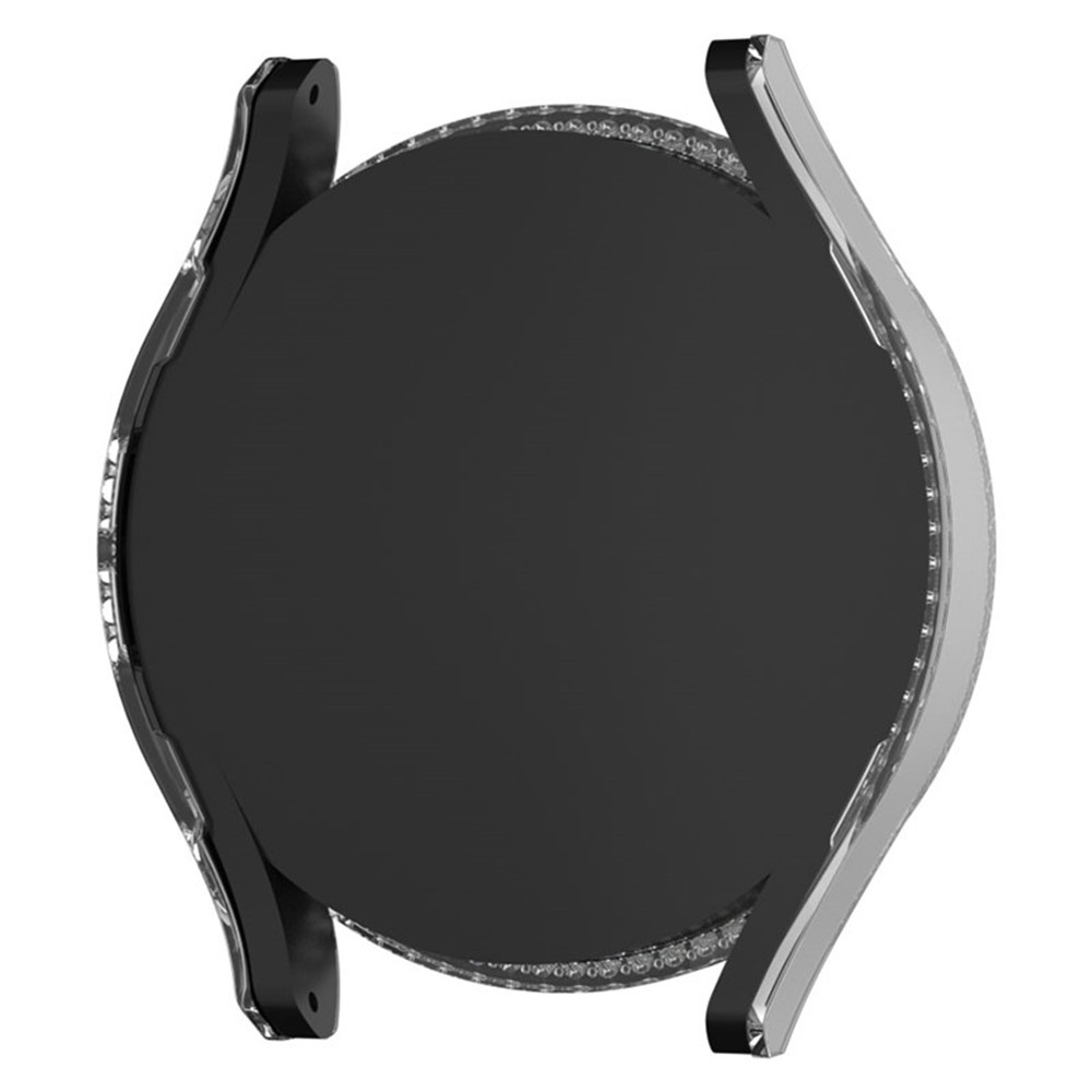 Decory plastové nasazovací pouzdro s kamínky na Samsung Galaxy Watch7 44mm - průhledné