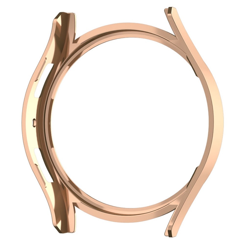Decory plastové nasazovací pouzdro s kamínky na Samsung Galaxy Watch7 44mm - růžovozlaté