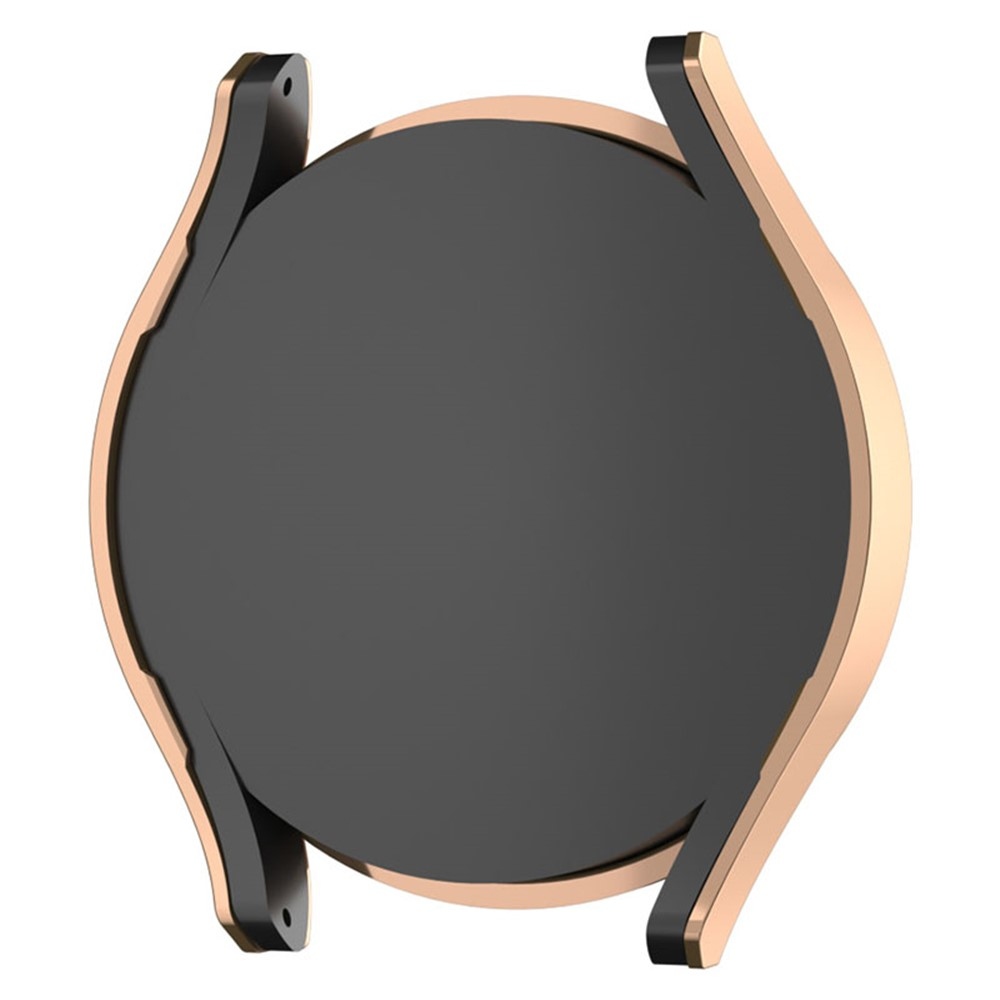 Decory plastové nasazovací pouzdro s kamínky na Samsung Galaxy Watch7 44mm - růžovozlaté