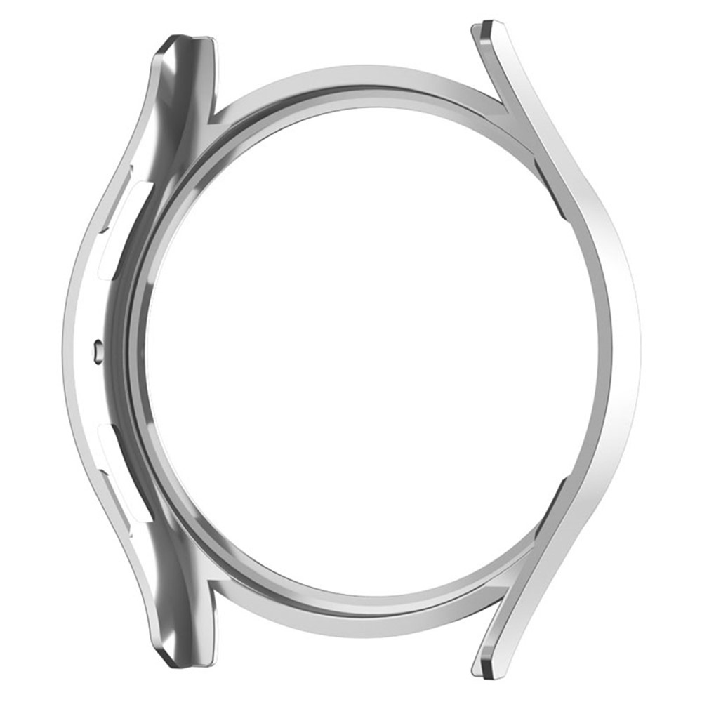 Decory plastové nasazovací pouzdro s kamínky na Samsung Galaxy Watch7 44mm - stříbrné