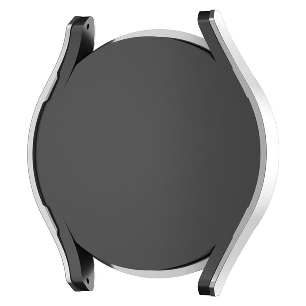 Decory plastové nasazovací pouzdro s kamínky na Samsung Galaxy Watch7 44mm - stříbrné