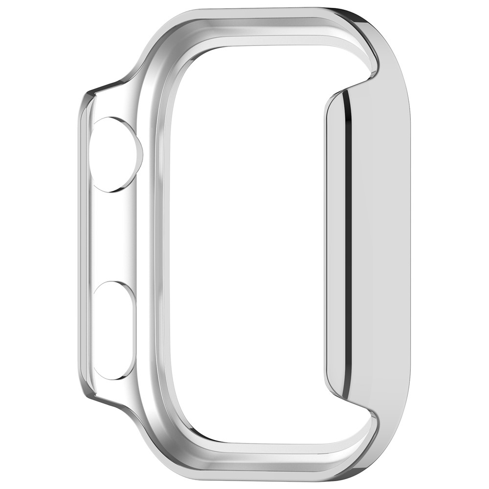 Decory plastové nasazovací pouzdro s kamínky na Xiaomi Redmi Watch 6 - stříbrné