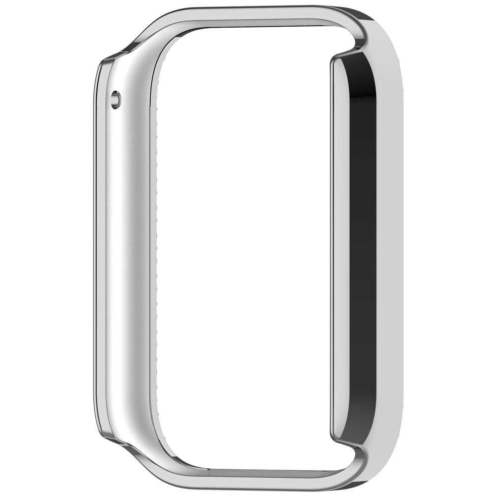 Decory plastové nasazovací pouzdro s kamínky na Xiaomi Smart Band 10 Pro - stříbrné
