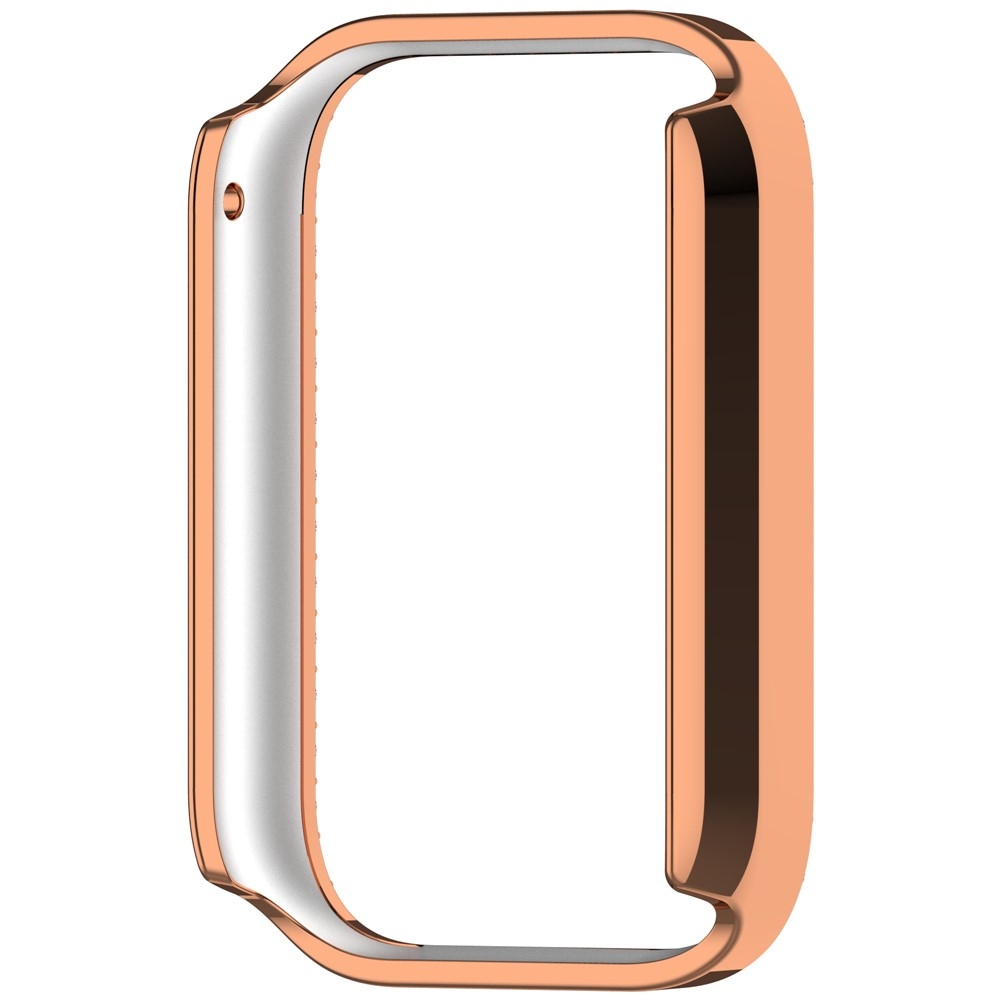 Decory plastové nasazovací pouzdro s kamínky na Xiaomi Smart Band 8 Pro - růžovozlaté
