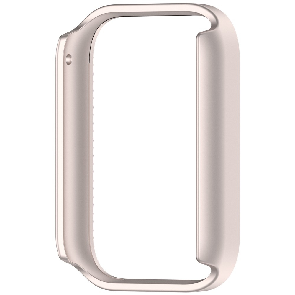 Decory plastové nasazovací pouzdro s kamínky na Xiaomi Smart Band 9 Pro - béžové