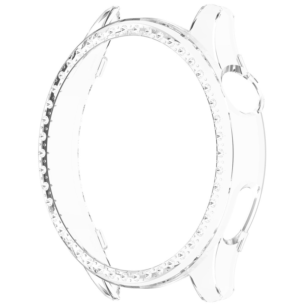 Decory plastové nasazovací pouzdro s kamínky na Xiaomi Watch 5 - průhledné