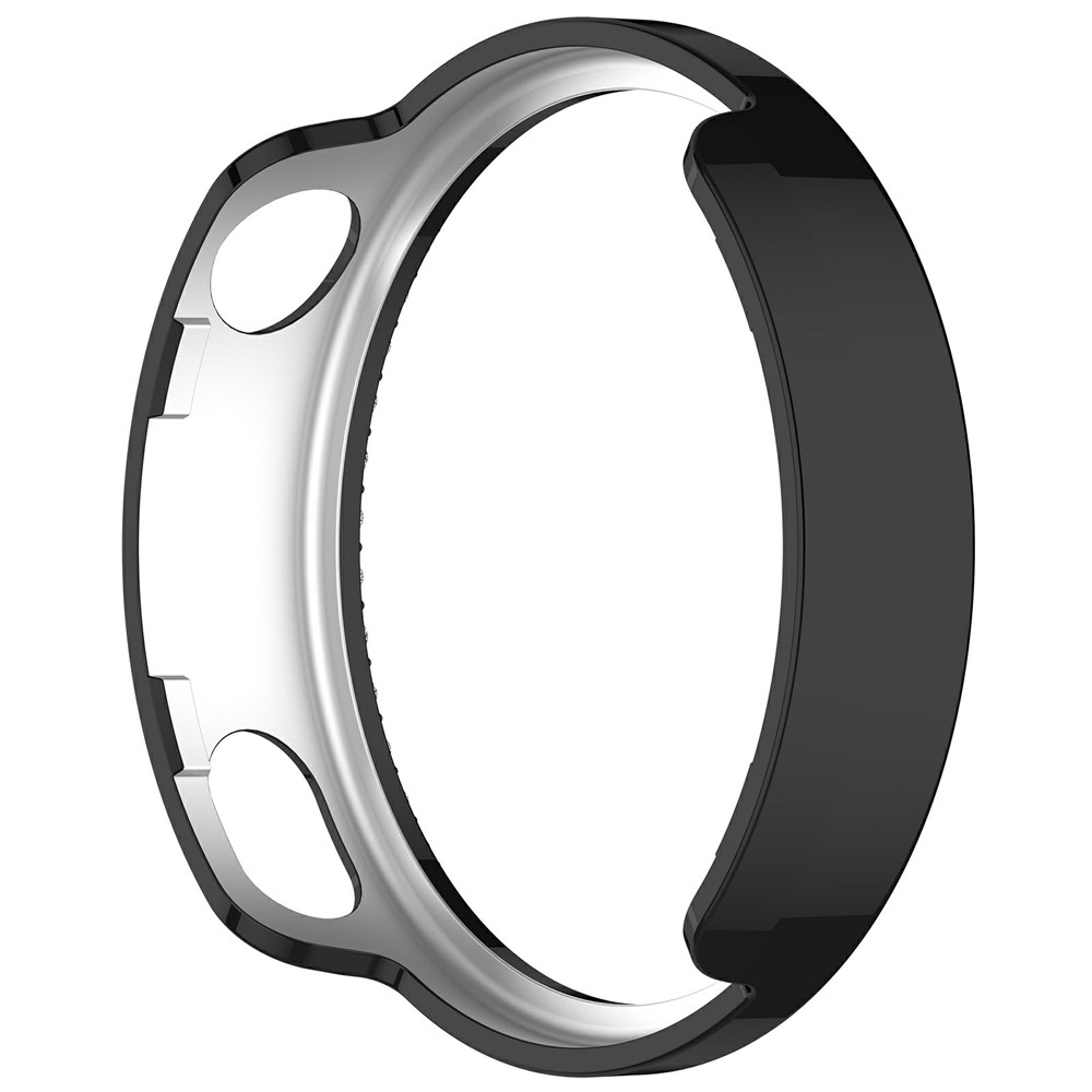 Decory plastové nasazovací pouzdro s kamínky na Xiaomi Watch S4 41mm - černé