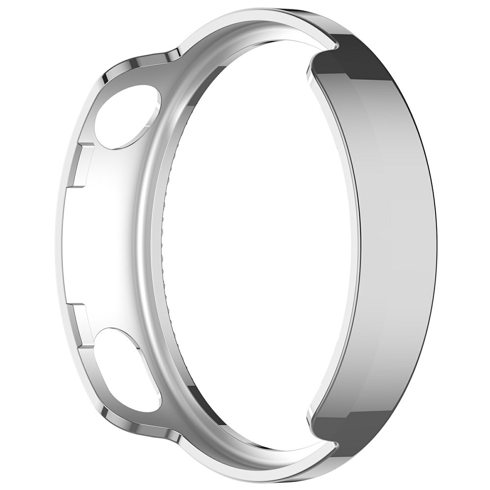 Decory plastové nasazovací pouzdro s kamínky na Xiaomi Watch S4 41mm - stříbrné