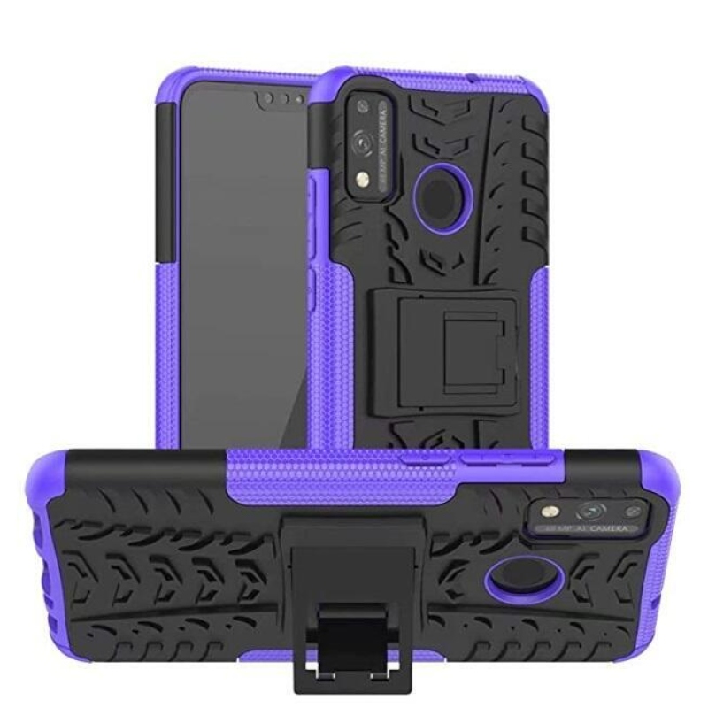 Defend odolný hybridní obal na mobil Honor 9X Lite - fialový