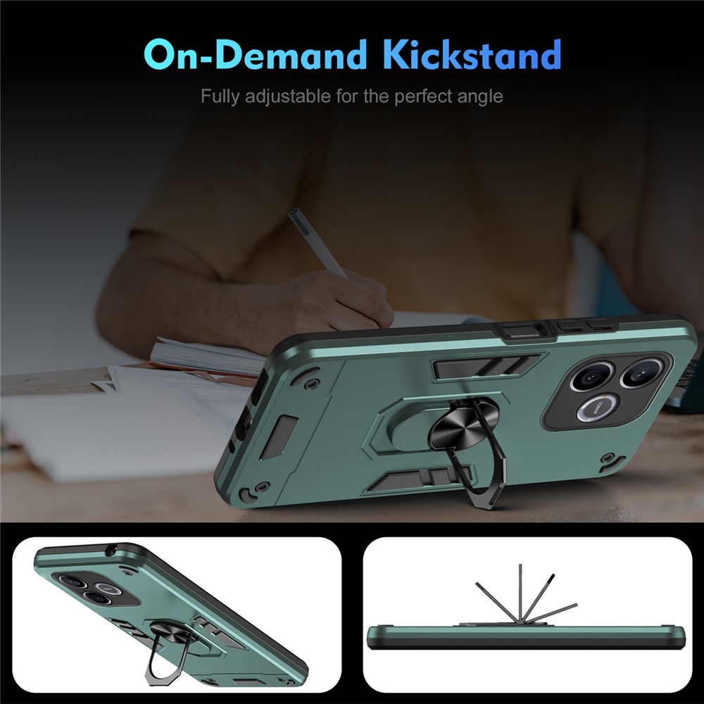 Defend odolný kryt na Honor 600 Lite 5G - zelený