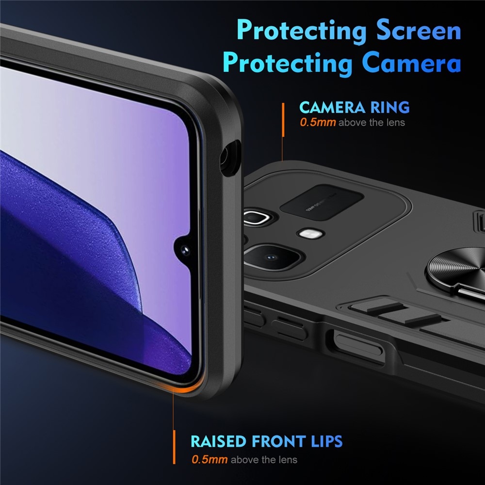 Defend odolný kryt na Infinix Note 60 5G/Note 60 Pro 5G - černý