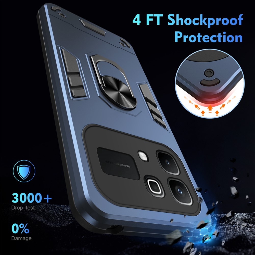 Defend odolný kryt na Infinix Note 60 5G/Note 60 Pro 5G - modrý
