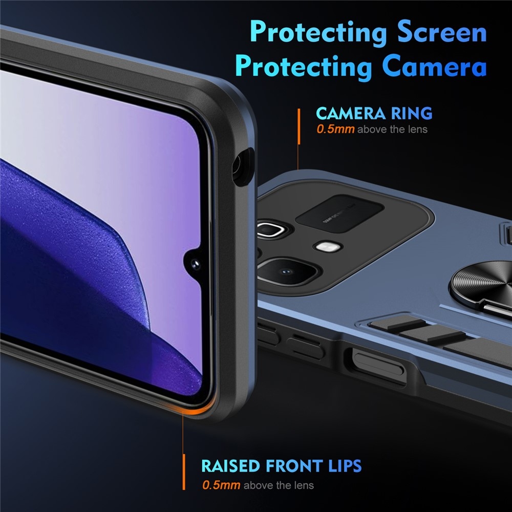 Defend odolný kryt na Infinix Note 60 5G/Note 60 Pro 5G - modrý