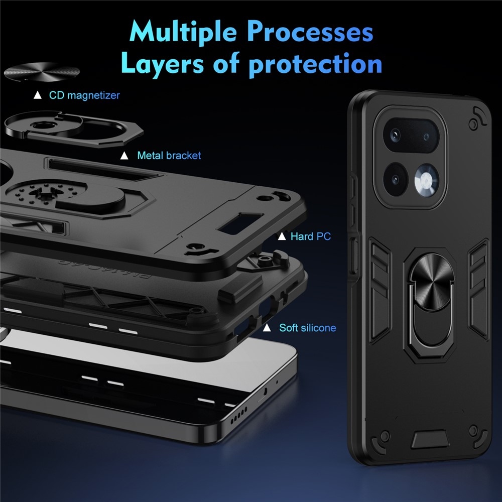 Defend odolný kryt na Realme 16 Pro 5G - černý