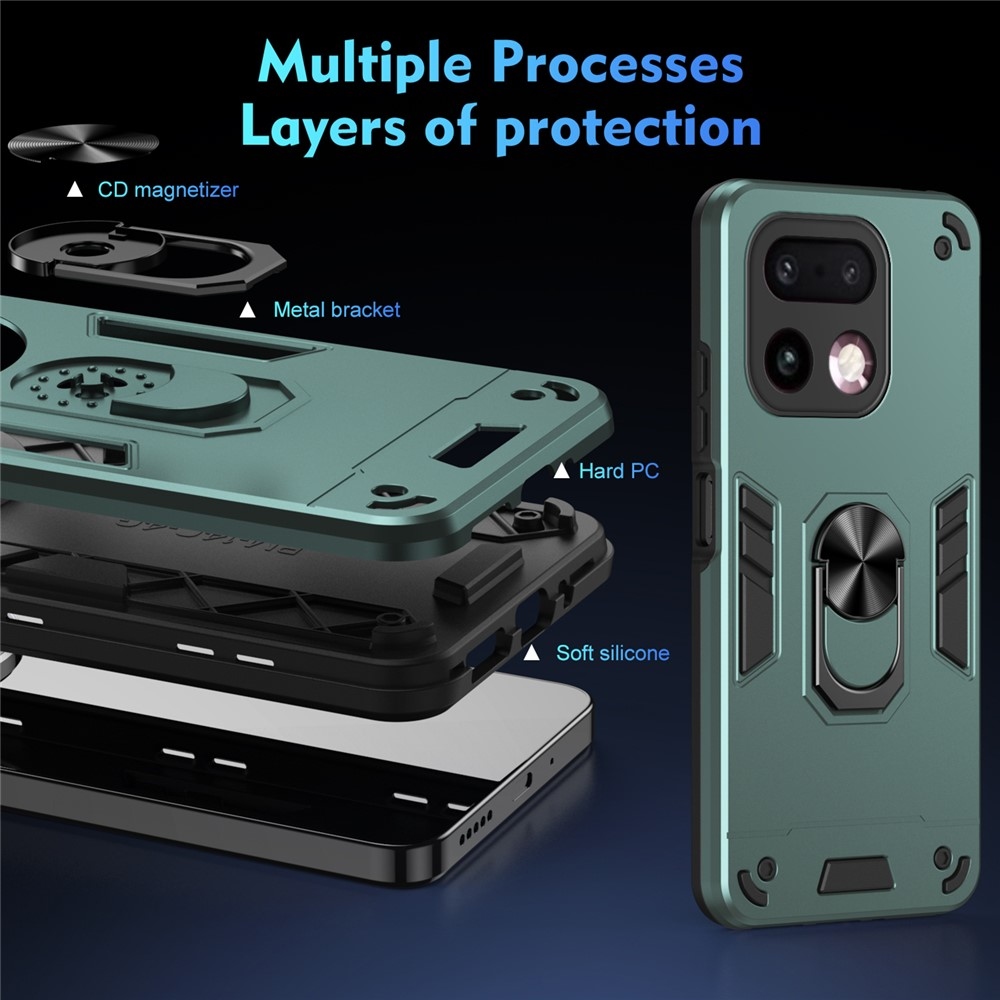 Defend odolný kryt na Realme 16 Pro+ 5G - zelený