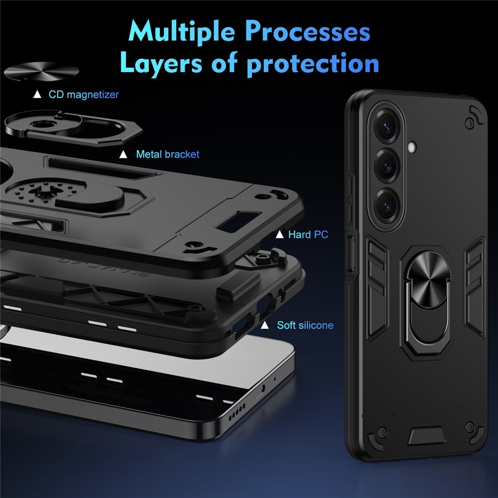 Defend odolný kryt na Samsung Galaxy S26 - černý