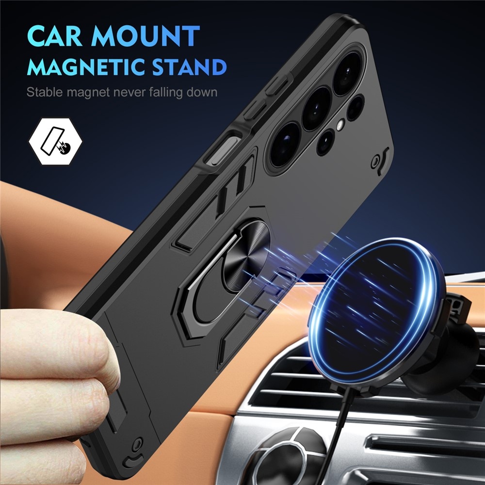 Defend odolný kryt na Samsung Galaxy S26 Ultra - černý