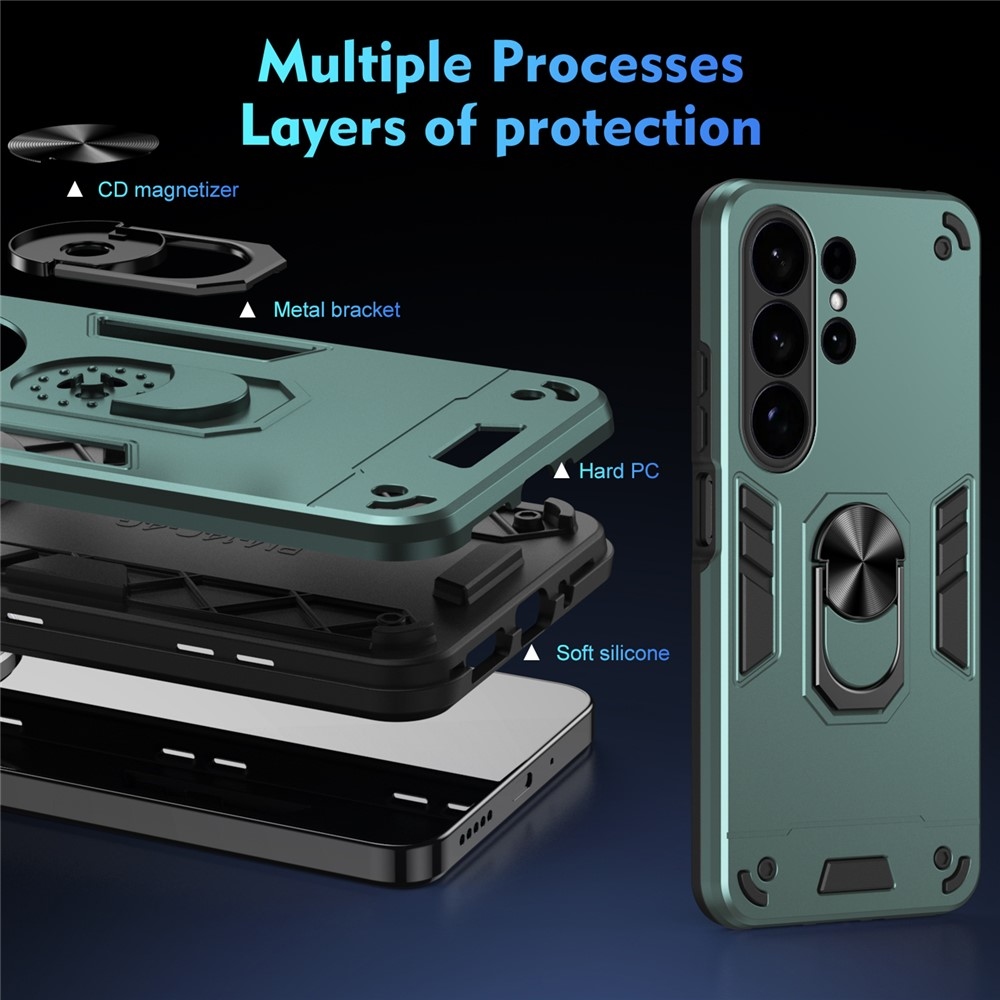 Defend odolný kryt na Samsung Galaxy S26 Ultra - zelený