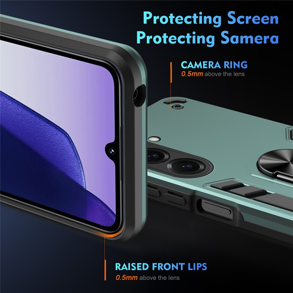 Defend odolný kryt na Samsung Galaxy S26 - zelený