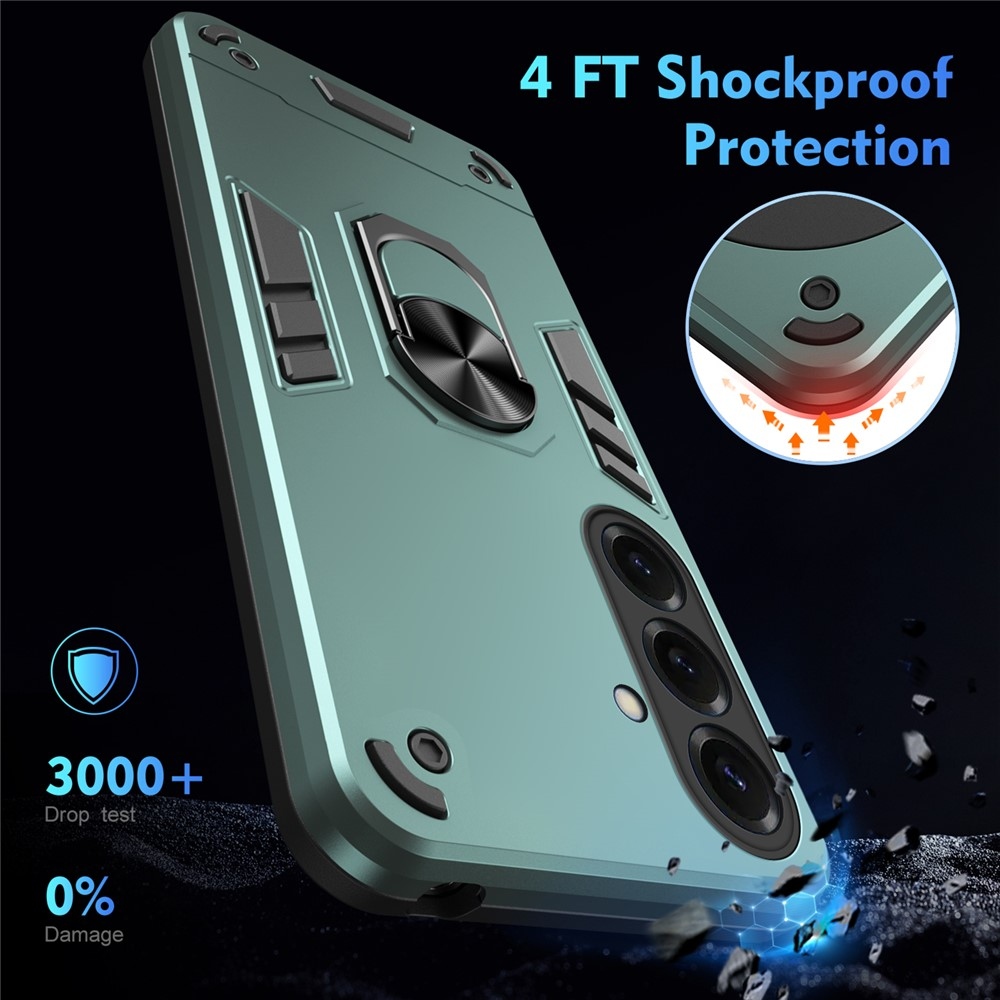 Defend odolný kryt na Samsung Galaxy S26 - zelený