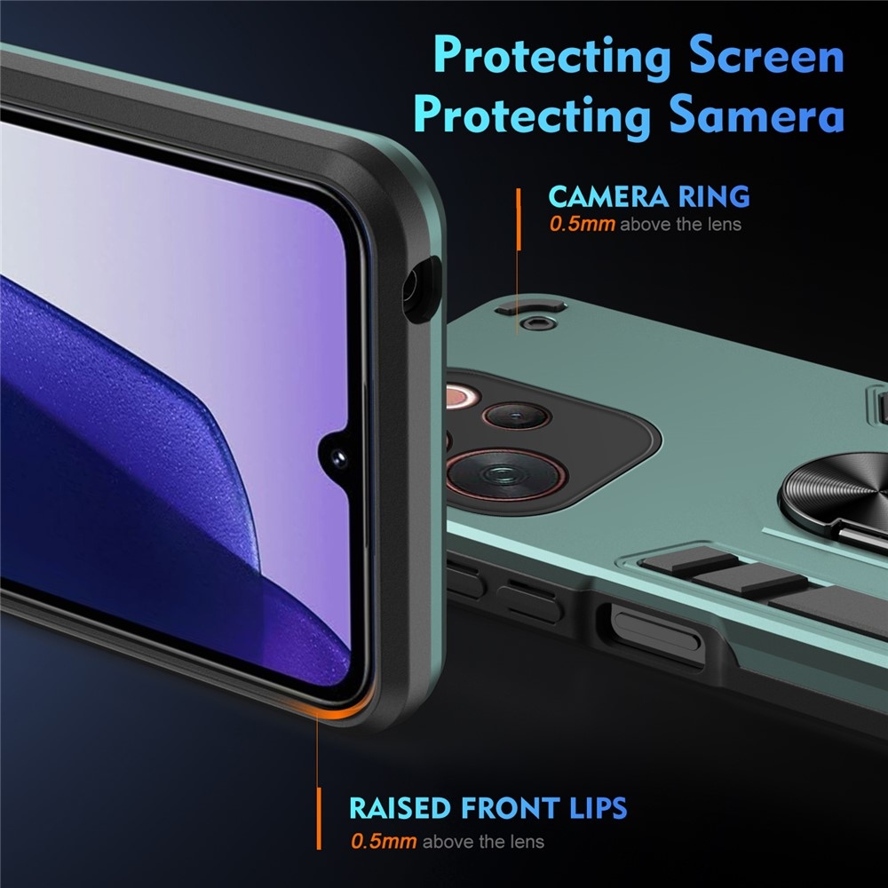 Defend odolný kryt na Vivo V70 5G - zelený