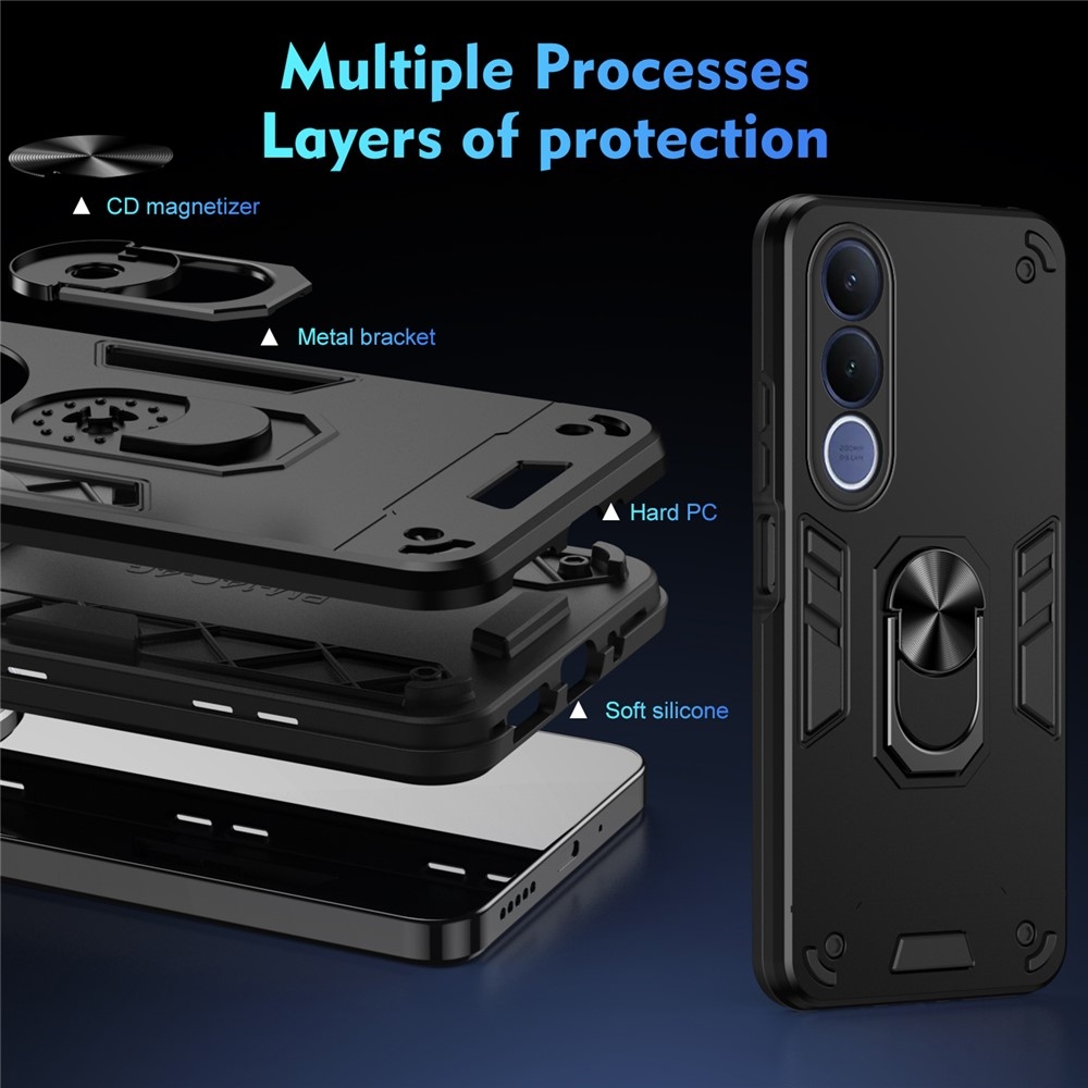 Defend odolný kryt na Vivo V70 FE 5G - černý