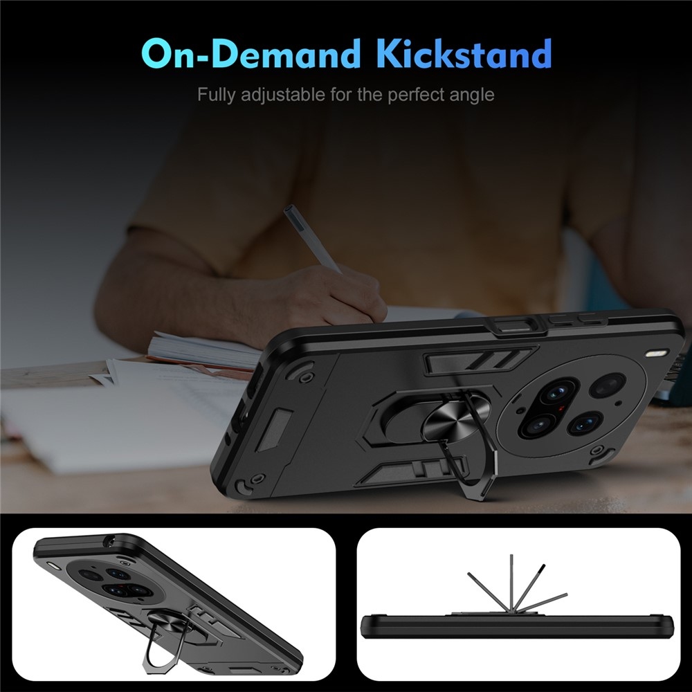 Defend odolný kryt na Vivo X300 Ultra 5G - černý