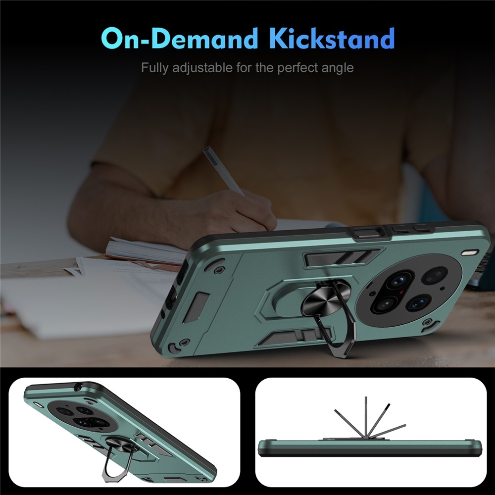 Defend odolný kryt na Vivo X300 Ultra 5G - zelený