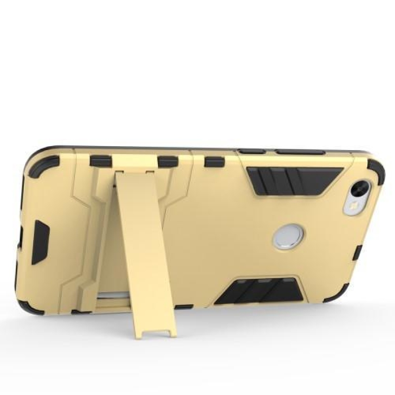 Defender odolný obal se stojánkem na Xiaomi Redmi Note 5A Prime - zlaté