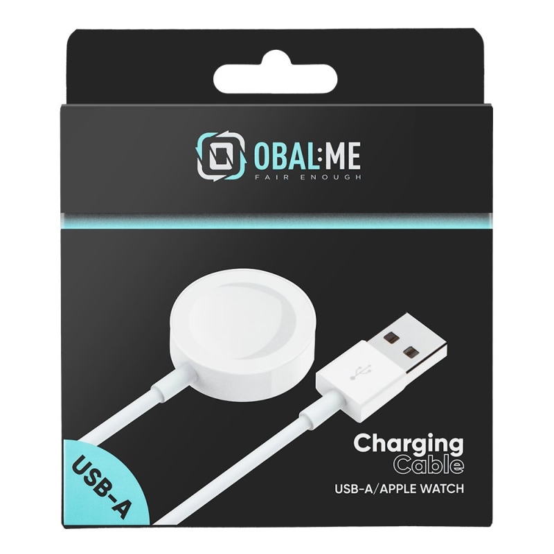 OBAL:ME Nabíjecí Kabel pro Apple Watch USB-A White