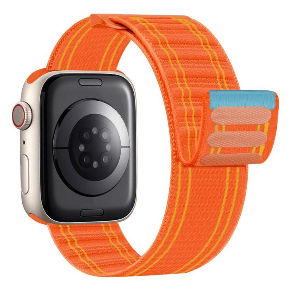 Delta nylonový řemínek na Apple Watch 12/11/10 42mm/9/8/7 41mm - oranžový