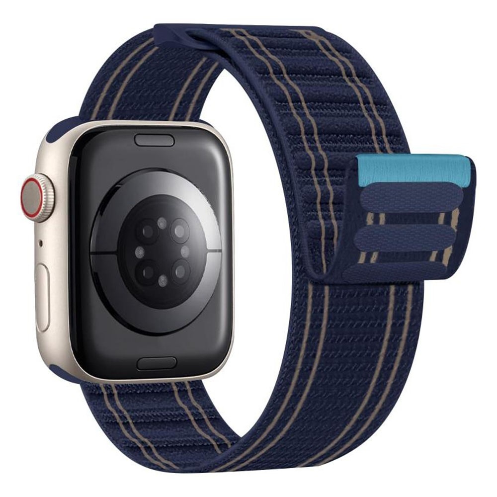 Delta nylonový řemínek na Apple Watch 12/11/10 42mm/9/8/7 41mm - tmavěmodrý