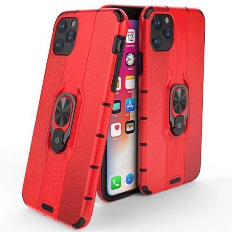 Detach hybridní odolný kryt na mobil Apple iPhone 11 Pro Max 6.5 (2019) - červený