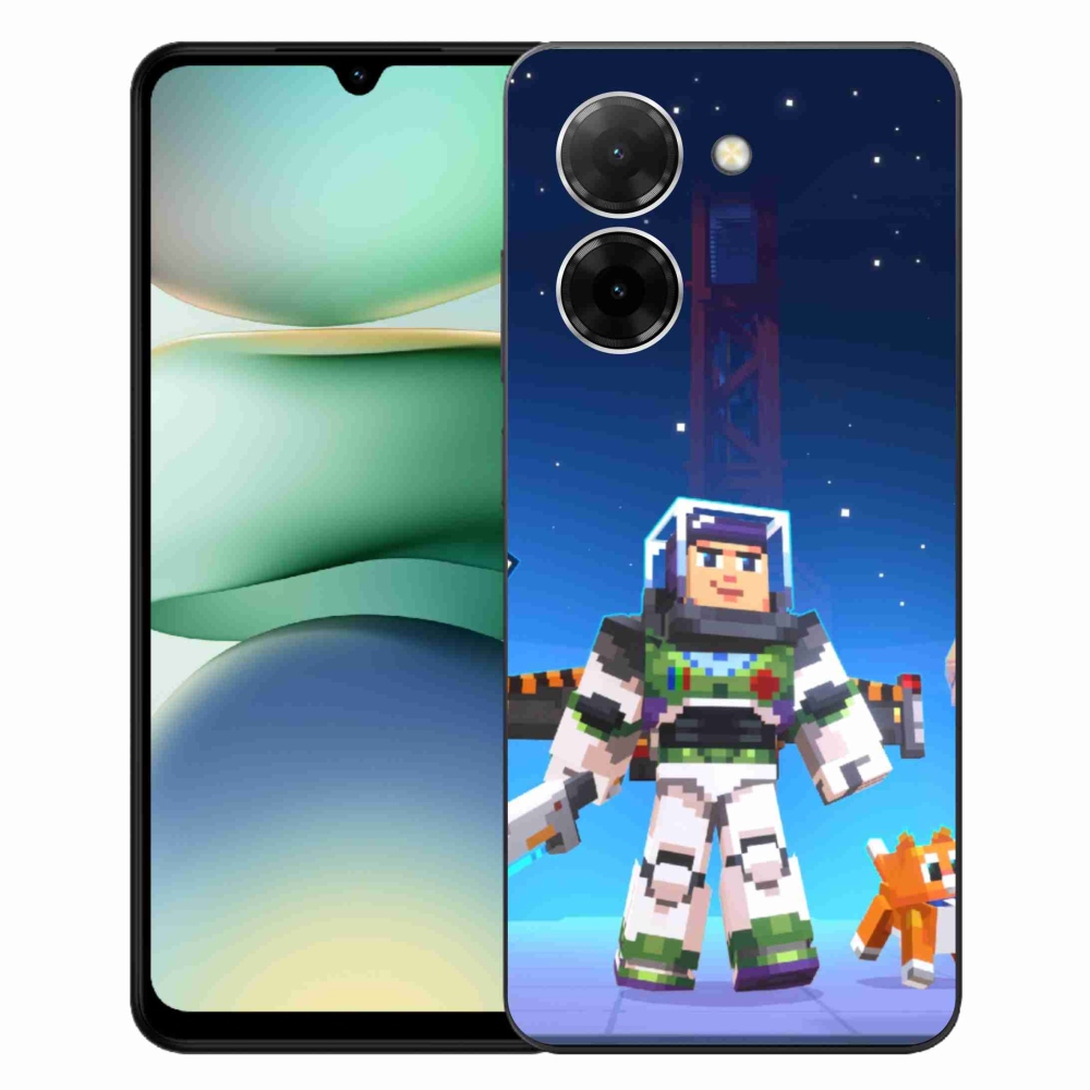 Gelový kryt mmCase na Xiaomi Redmi A5 (171.7x77.8x8.3mm) - minecraft 2