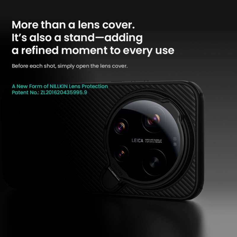 Nillkin CamShield Prop Magnetic Zadní Kryt pro Xiaomi 17 Ultra Black