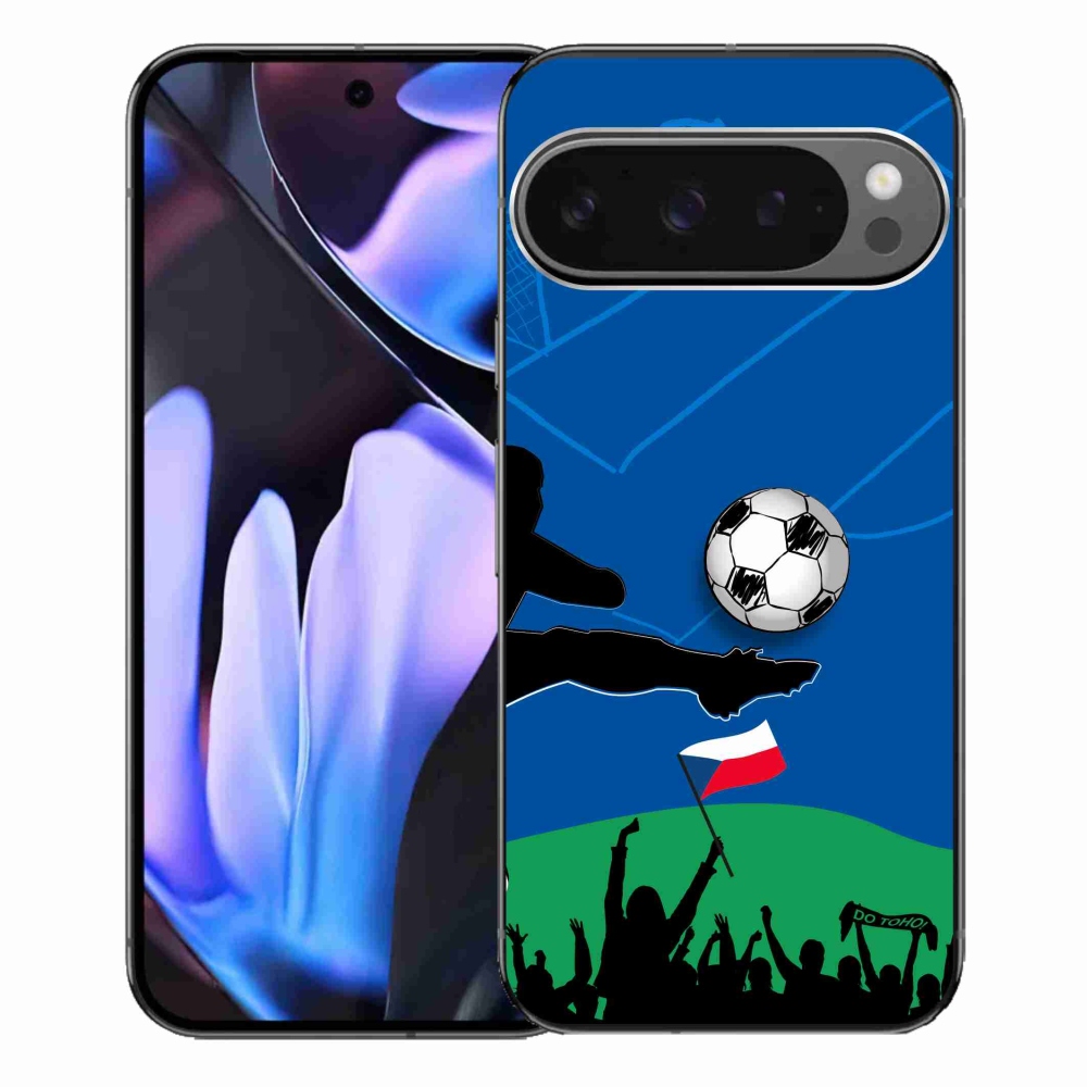 Gelový kryt mmCase na Google Pixel 9 Pro XL - fanoušci fotbalu