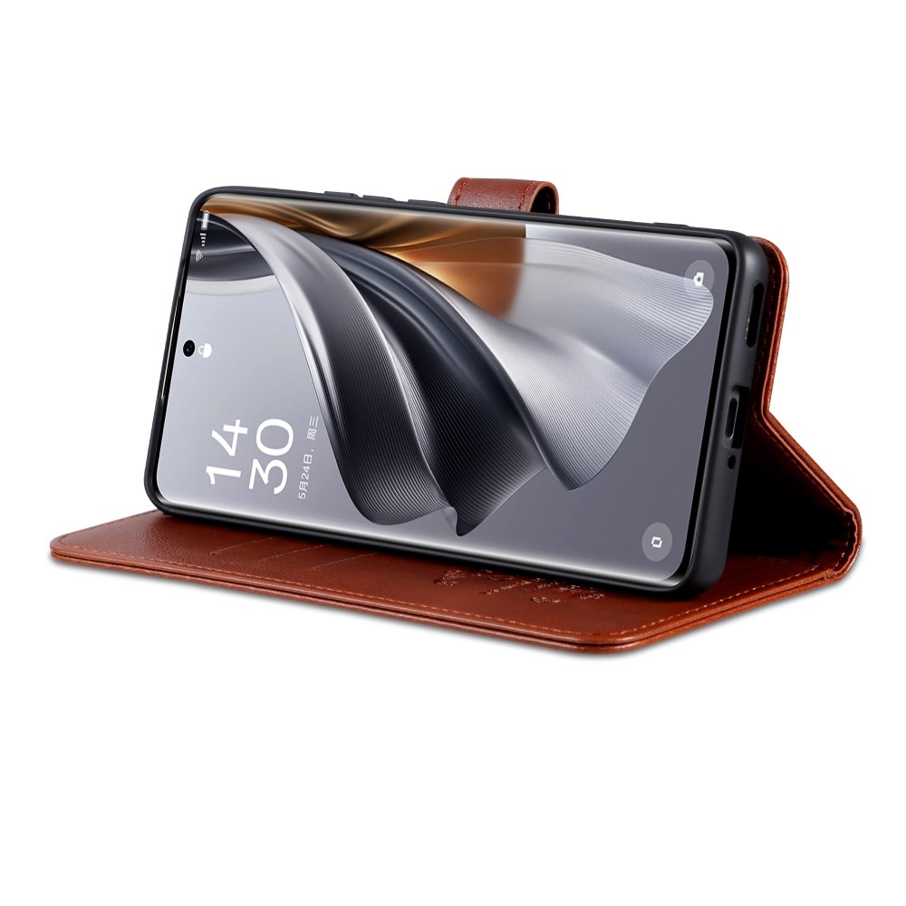 AZNS knížkové pouzdro na Samsung Galaxy S25 Ultra - hnědé
