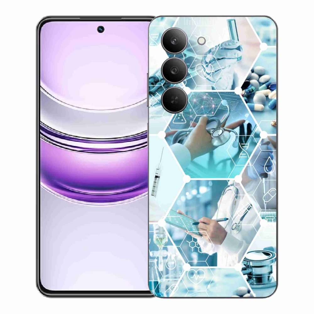Gelový kryt mmCase na Realme 14x 5G - zdravotnictví