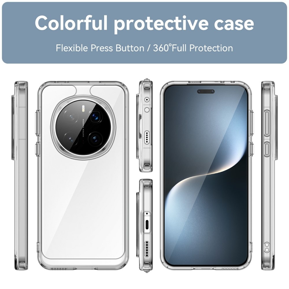 Gelový obal s pevnými zády na Honor Magic 7 Pro 5G - průhledný